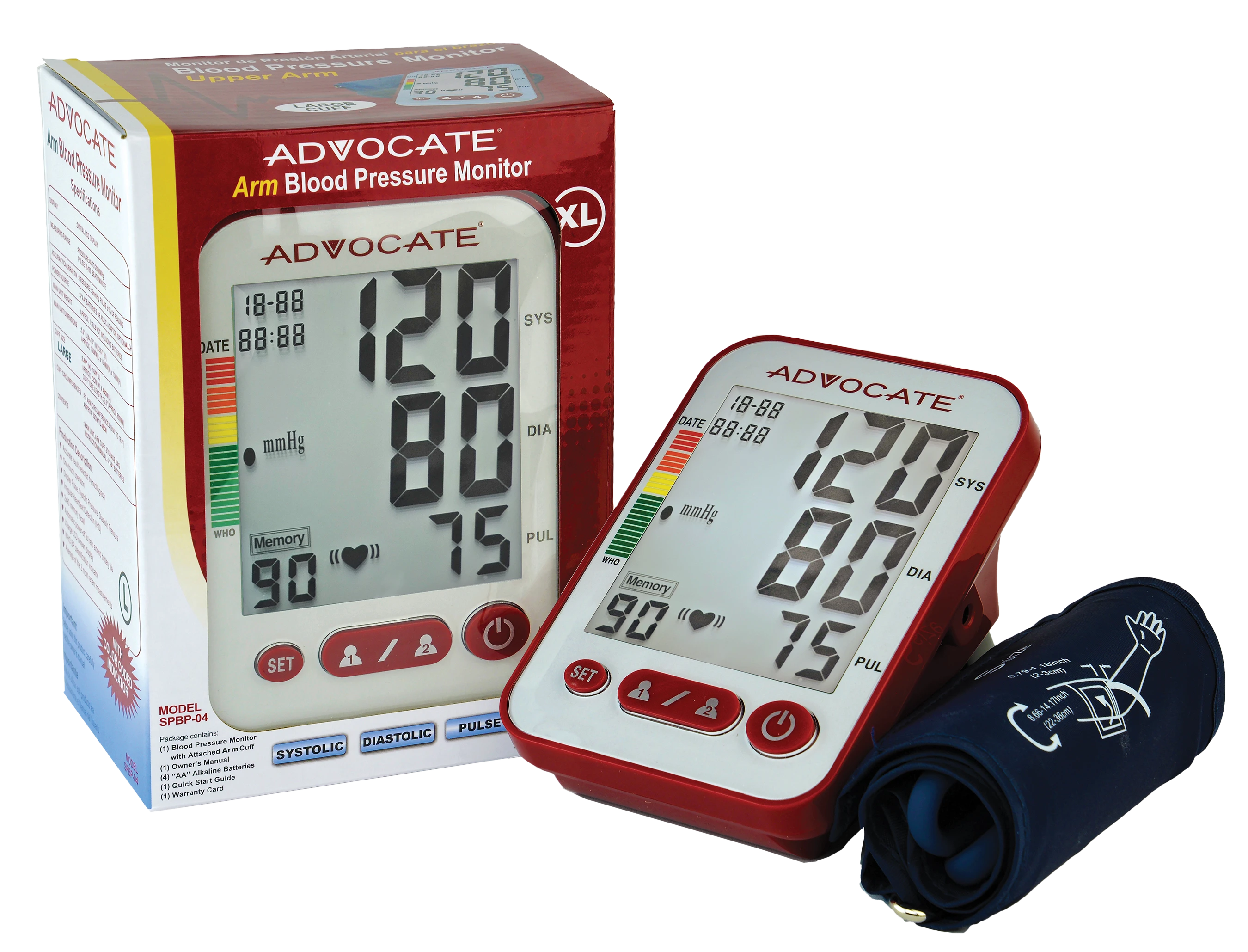 Advocate Speaking Upper Arm Blood Pressure Machine